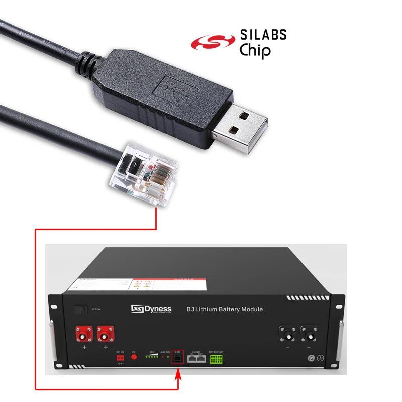 Dyness-Ƭ ͸ ܼ  ̺ B3 B48100 BX51100, Silabs CP2102 USB RS232 to RJ12 6P6C   ̺